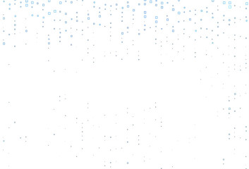 Light BLUE vector texture with rectangular style.