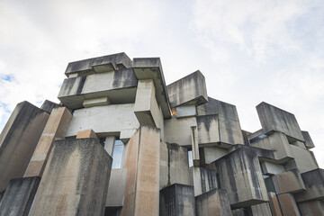 Wotrubakirche (Wotruba Church) in Vienna, Austria