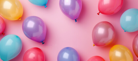 Cheerful Party Decor: Color Burst Balloons