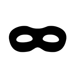 Superhero Mask Silhouette