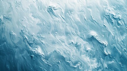Luminous pearl white and ocean blue textured background, evoking purity and depth.