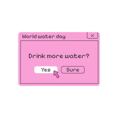 World water day concept