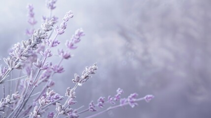 Peaceful lavender and ash grey textured background, representing tranquility and balance.