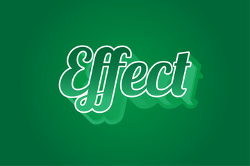 The 3d text editing effect in the premium version