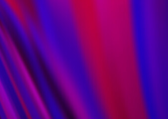 Light Purple vector template with bent ribbons.