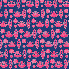 Traditional Batik Pattern Vector