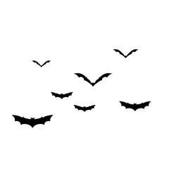 Flock of Flying Bats