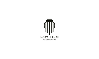 Dynamic law firm logo design, capturing the essence of legal excellence and professionalism.