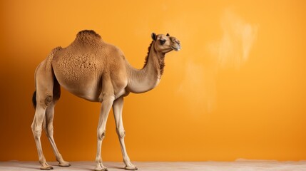 Regal Camel Standout Wall Background