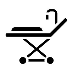 accident stretcher icon