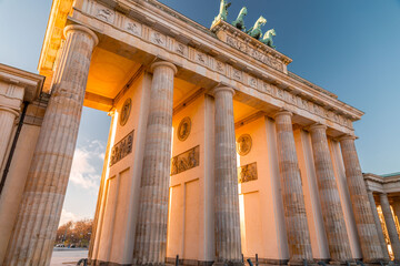 Fototapeta premium Brandenburg Gate in Berlin, Germany