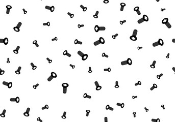 Equipment cartoon seamless bolt pattern for wallpaper and fabrics and linens and clothes print and wrapping paper