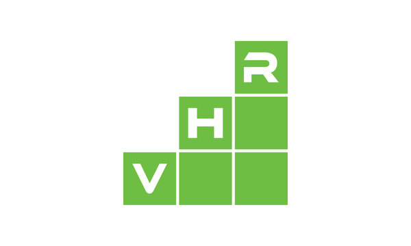 VHR initial letter financial logo design vector template. economics, growth, meter, range, profit, loan, graph, finance, benefits, economic, increase, arrow up, grade, grew up, topper, company, scale