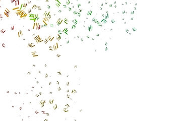 Light Multicolor, Rainbow vector pattern with narrow lines.