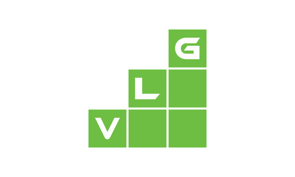 VLG initial letter financial logo design vector template. economics, growth, meter, range, profit, loan, graph, finance, benefits, economic, increase, arrow up, grade, grew up, topper, company, scale