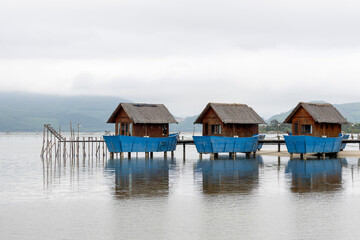 Beautiful scenery of Lap An Lagoon, Vietnam