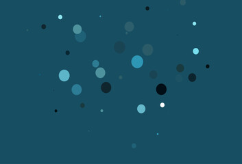 Light BLUE vector backdrop with dots.