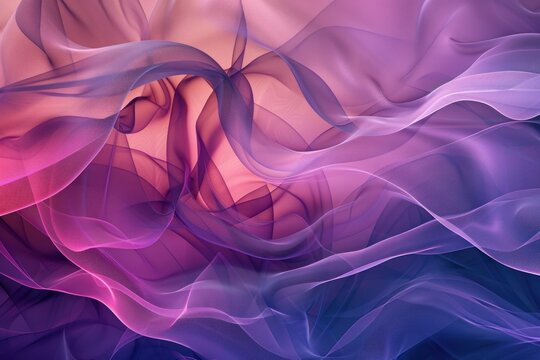 Abstract representation of time is passage using flowing gradients and soft blurring effects to convey movement and change