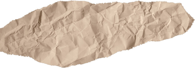 Beige Torn Paper Abstract Shape