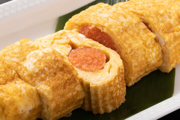 明太子入りだし巻き卵