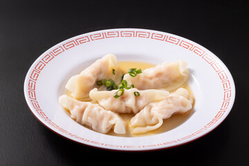 えびと筍のさくら餃子