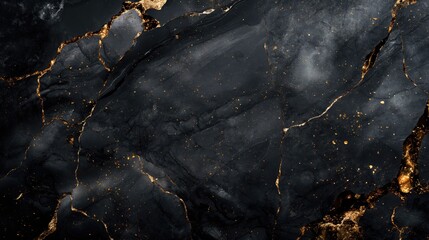 Black gold marble texture background pattern with high resolution. High resolution photo. Luxury background for design.