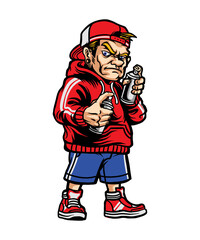 cartoon, illustration, vector, boy, sport, running, character, comic, drawing, kid, hat, person, child