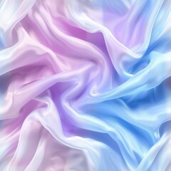 Obraz premium Elegant pastel silky fabric texture with smooth waves for fashion and luxury branding