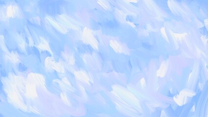 Abstract background wallpaper, oil painting, blue 