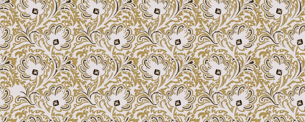 Digital And Textile Design Pattern