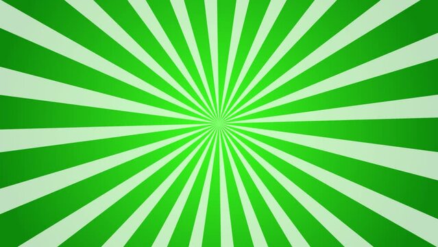 Sunburst green ray animation. Green Rotating sunburst grunge Background with cartoon rays,
green moving radial background, sunburst grunge, sunburst graphic,