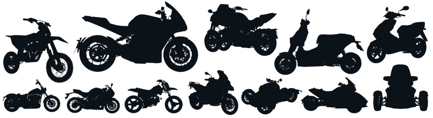 HIGH QUALITY Silhouette: Moto, Scooter, Ryker