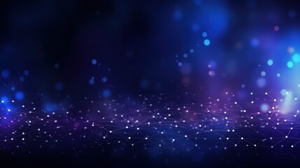 Obraz premium Technology Particle Abstract Background