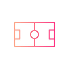 football gradient icon