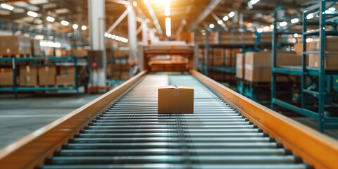 Conveyer in distribution center