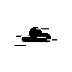 cloud glyph icon