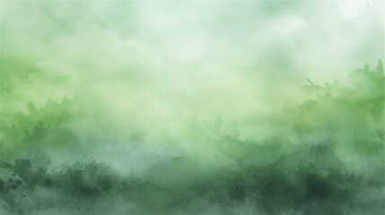 Forest Canopy: Fresh Green Watercolor Overlays
