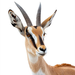 impala antelope isolated - obrazy, fototapety, plakaty