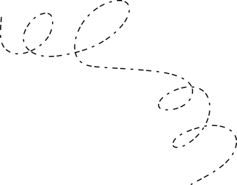 Line spiral dash. Element Design