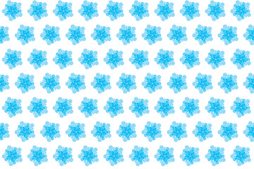 Illustration wallpaper of Abstract flower on white background.
