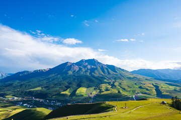 Zhuoer Mountain Scenic Area, Qilian County, Qinghai