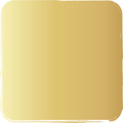 Rounded square golden frames. Luxury design