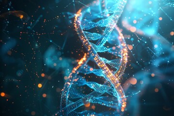 DNA human structure science background ,double helix genetic, medical biotechnology, biology chromosome gene DNA abstract molecule medicine, 3D research health genetic disease, genome ,Microscope - obrazy, fototapety, plakaty