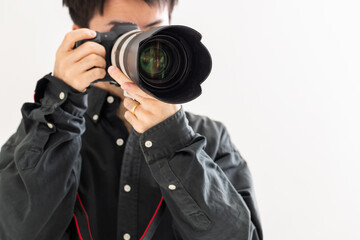 男性カメラマン　photographer