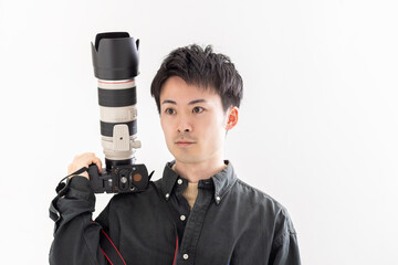 男性カメラマン　photographer