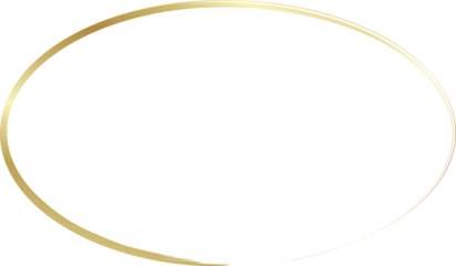 Gold oval grunge frames. Luxury design