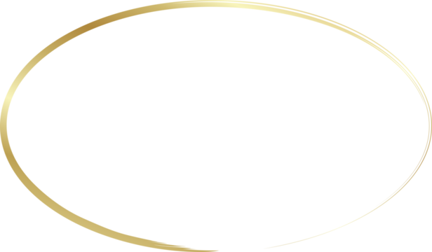 Gold oval grunge frames. Luxury design