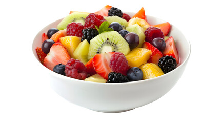 Fruit salad transparent background image