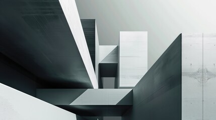 Elegant Simplicity: Minimalistic Architecture Desktop Wallpaper