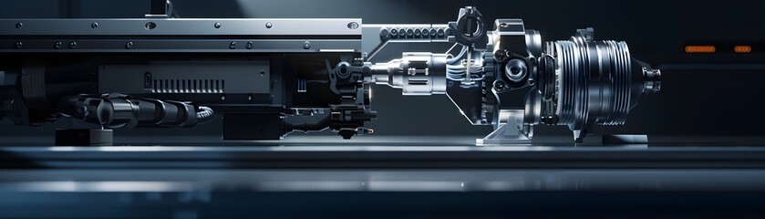 High-Tech Machine Tool in Action: Precision Engineering and Business Innovation